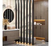 YSZBD Cloison de pièce en Aluminium,70-240 cm Haut Colonnes de Grille de décoration,écrans de confidentialité à Lattes Colonne De Murale Debout, Pilier De Séparation(A1,5root/80cm)