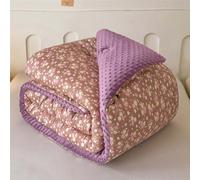 YSZBD Couette Couleur ImpriméE Hiver Couette Chaude Coton éDredon Adulte Couverture Hiver Chaude Edredon(#12,150x220cm-2kg)