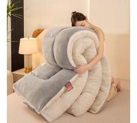 YSZBD Couette Hiver 220x240 TrèS Chaude Couverture Epaisse Et Chaude Couette Polaire Biface Couverture Chaude Hiver Laine(#3,200x230cm-4kg)