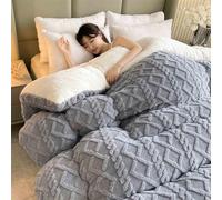 YSZBD Couette Hiver 220x240 TrèS Chaude Dodo Couette Polaire Biface Couette Epaisse Moelleuse éDredon Adulte Edredon Gonflant(#3,150x200cm-4kg)