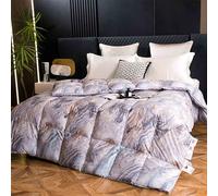 YSZBD Couette Hiver 220x240 TrèS Chaude Duvet ImpriméE Couette Couleur sans Housse Edredon Gonflant Duvet Plume éDredon Grand MèRe(#1,200x230cm-4kg)