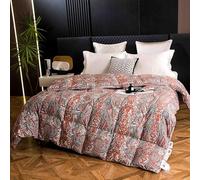 YSZBD Couette Hiver 220x240 TrèS Chaude Duvet ImpriméE Couette Couleur sans Housse Edredon Gonflant Duvet Plume éDredon Grand MèRe(#8,200x230cm-4kg)