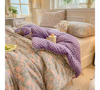 YSZBD Couette Hiver Tres Chaude Imprimer Couette Couleur ImpriméE Hiver Edredon Gonflant Duvet Plume éDredon Adulte(#7,150x200cm-3kg)