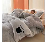 YSZBD Couette Hiver Tres Chaude Imprimer Couette Couleur ImpriméE Hiver Edredon Gonflant Duvet Plume éDredon Adulte(#1,150x200cm-3kg)