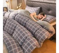 YSZBD Couette Polaire Epaisse Couverture Chaude Hiver Lit Couette Hiver 220x240 TrèS Chaude Et Gonflante éDredon Adulte(#1,150x200cm-3.5kg)