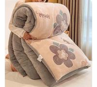 YSZBD Edredon Gonflant Duvet Couette Hiver 220x240 TrèS Chaude Dodo Couette Douillet Polaire éPaisse Hiver en Couleur Couverture Chaude Hiver Lit(#4,200x230cm-3kg)