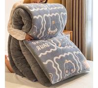 YSZBD Edredon Gonflant Duvet Couette Hiver 220x240 TrèS Chaude Dodo Couette Douillet Polaire éPaisse Hiver en Couleur Couverture Chaude Hiver Lit(#8,200x230cm-4kg)