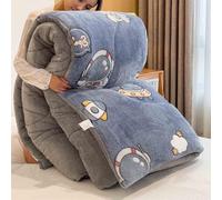 YSZBD Edredon Gonflant Duvet Couette Hiver 220x240 TrèS Chaude Dodo Couette Douillet Polaire éPaisse Hiver en Couleur Couverture Chaude Hiver Lit(#13,180x220cm-4kg)