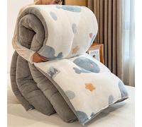 YSZBD Edredon Gonflant Duvet Couette Hiver 220x240 TrèS Chaude Dodo Couette Douillet Polaire éPaisse Hiver en Couleur Couverture Chaude Hiver Lit(#6,200x230cm-3kg)