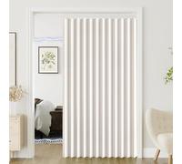 YSZBD Rideau Coulissant pour Armoire, Rideau séparateur de pièce Autocollant, Rideau insonorisant, Rideau occultant Coupe-Vent Invisible, adapté pour Chambre à Coucher(A,W240xH240cm)