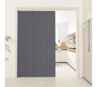 YSZBD Rideaux pour placards, Rideaux Anti-poussière pour étagères Ouvertes, Rideaux sur Rail, Rideaux pour placards de Cuisine, Rideaux pour penderie(F,W220xH220cm)