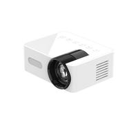 YT100 Projecteur Domestique Blanc Projecteur Portable CinéMa Maison Projecteur Multifonction Sans Fil pour TéLéPhone Portable