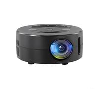 YT200 Mini projecteur, mini projecteur portable connectivité smartphone prend en charge la connexion d'écouteurs ou de haut-parleurs externes