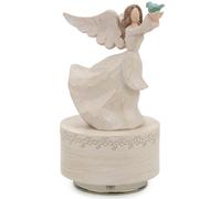 YT3 Studio Figurine musicale ange gardien, cadeau pour montrer l'amour, la condoléance, la gratitude, le deuil, l'amitié ou la prière
