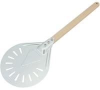 YTACPN Pelle à pizza, Pelle à pizza perforée en aluminium, 7/8/9 pouces(7 inch 40cm)