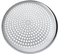 YTACPN Pierre à pizza, Plaque à pizza perforée, poêle à pizza domestique, four à pizza, ensemble de trous for poêle à pizza(25x25cm)
