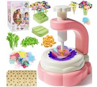 YTACREA Activite Manuelle Enfant, Création Bouquet de Fleurs, DIY Loisir Creatif Enfant, Bricolage Flower Poke in Art, Loisir Creatif Jouets Travaux Manuels, Cadeau Filles Âge 4 5 6 7 8 9 10+ Ans