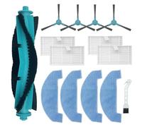 Ytaland Accessoires de rechange pour aspirateur robot Ultenic D10/T10 Lite, pour Proscenic Q8/Q8 Max, Dreame Mova E10/E20/E20 Plus, Trouver E10/E20 Pro/E20 Plus, BPMIO B15/B15 Plus