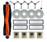 Ytaland Accessoires Xiaomi Robot Vacuum X20 Max/Pro (1 brosse principale, 4 brosses latérales, 4 filtres HEPA, sacs à poussière, tampons de nettoyage)