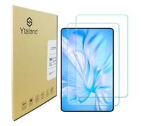 Ytaland Lot de 2 films de protection d'écran en verre blindé pour tablette OUKITEL OT5S 12" Dureté 9H Anti-rayures HD Clear Film de protection d'écran blindé
