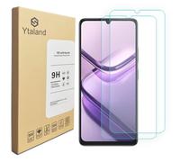 Ytaland Verre Trempé Compatible Pour DOOGEE Note 58 Pro, Film Protection écran sans Bulles d'air Ultra Résistant Transparent Dureté 9H Glass, Lot de 2
