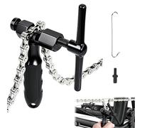YTAXYZWR Dérive Chaîne Vélo Professionnel 5 à 12 Vitesses, Outil Coupe Chaîne Compatible Shimano SRAM KMC Campagnolo, Extracteur de Chaîne Vélo avec Crochets et Pointes