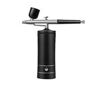 YTBHSHXZ, Aérographe for ongles, compresseur d'air, peinture sur gâteau, artisanat, coloration, teinture des cheveux, tatouage, maquillage, pistolet pulvérisateur d'eau, hydratant for la peau(A)