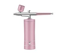 YTBHSHXZ, Aérographe portable rechargeable sans fil avec compresseur, pistolet pulvérisateur for la beauté du visage, les ongles, le tatouage, l'artisanat, la peinture sur gâteau(A)