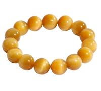 YTBHSHXZ Bracelet extensible en cristal de guérison for femmes et hommes, bracelet de perles de cristal énergétiques, cadeau for amis et famille, 14 mm(12mm)