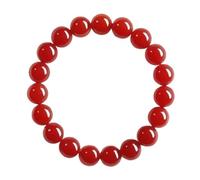YTBHSHXZ Bracelet extensible en cristal naturel, perles rondes porte-bonheur, bijoux spirituels for filles, 12 mm(8mm)