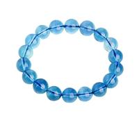 YTBHSHXZ Bracelets de perles en pierres précieuses naturelles for hommes et femmes, faits à la main, for cadeaux spirituels, 10 mm(9mm)