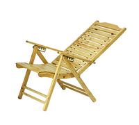 YTBHSHXZ Chaise Pliante à Larges Bandes, Chaise en Bambou, de Pause déjeuner for Personnes âgées, Bois Massif Durable