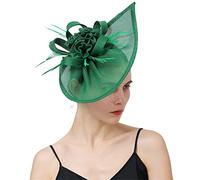 YTBHSHXZ， Chapeau de mariage for femme, bandeau, cocktail, thé, fête, pince à cheveux(Yellow)