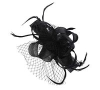 YTBHSHXZ， Chapeau fascinateur chic for femme, accessoire formel for cocktail, mariage, église