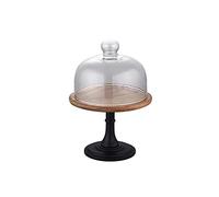 YTBHSHXZ, Couvercle en Verre rétro, Grande Table à Dessert en Bois, Support à pâtisserie for fête de Mariage, présentoir à gâteaux Polyvalent, Plateau à gâteaux