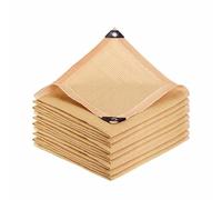 YTBHSHXZ, Couvertures de Serre, Stores d'ombrage, Protection Contre Le Vent, Protection Solaire, Filet en Maille, Filet résistant aux UV à 95%(4x4m/13.1x13.1ft)