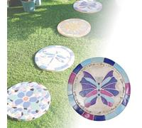 YTBHSHXZ, Dalle décorative résistante aux intempéries for allées, pelouses, massifs de Fleurs et Cours(Butterfly)