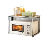 YTBHSHXZ Étagère à micro-ondes, organiseur de comptoir de cuisine, étagère amovible pour plateau de service