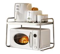 YTBHSHXZ Étagère à micro-ondes, support de boulangers de cuisine, station de café industrielle, support de boulangers de cuisine pour épices, support de comptoir pour micro-ondes