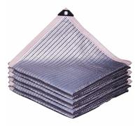 YTBHSHXZ, Filet Pare-Soleil en Aluminium, 75% de Protection Solaire, for Voiture, bâche en Maille for Plantes de Serre, Pare-Soleil de terrasse avec œillets for extérieur(6x9m/19.6x29.5ft)