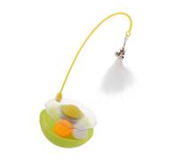 YTBHSHXZ Jouet pour Chat, Jouet Multi-activités for Chat, Plateau tournant, bâton de Jeu, for Chatons Qui s'ennuient