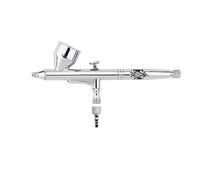 YTBHSHXZ, Kit aérographe double action, pistolet de maquillage, buse de 0,3 mm, valve d'air, brosse G 1/8, nail art, avec accessoires