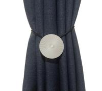 YTBHSHXZ Lot de 2 embrasses Rondes en métal Robustes for Rideaux, élégantes et décoratives