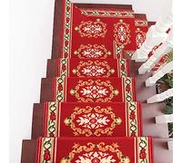 YTBHSHXZ marches d'escalier, Lot de 5 Tapis Protection Auto-adhésifs for escaliers, adaptés aux moquettes et Chiens(12,75 * 24+3cm)