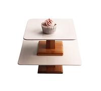 YTBHSHXZ, Plateau à gâteaux Plateau Haut Plateau à confiserie Plateau à Dessert Plateau Pendule présentoir de Table Plateau à gâteaux(L)