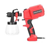 YTBHSHXZ, Pulvérisateur de peinture électrique, bouteille de peinture de grande capacité de 800 ml, pistolet pulvérisateur de peinture haute pression multifonctionnel détachable