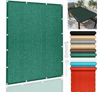 YTBHSHXZ Résistant aux intempéries et Durable, ce Filet d'ombrage est idéal for créer Une Protection Solaire extérieure Parfaite for Votre Porche ou Jardin(Dark Green,100x700cm)