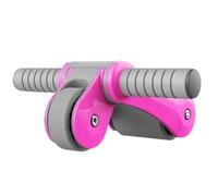 YTBHSHXZ, Roue abdominale pliable for exercices abdominaux(Pink)