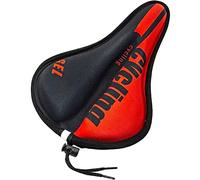 YTBHSHXZ, Selle de vélo en Gel Ultra-épais et Extra-Doux, avec Coussinet Confortable antidérapant en Mousse à mémoire de Forme(Red)