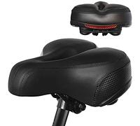 YTBHSHXZ, Selle de vélo for Enfants, Petits Accessoires de Poussette, siège de vélo Pliable, Coussin de siège de vélo de Montagne, Sac de siège(Black)